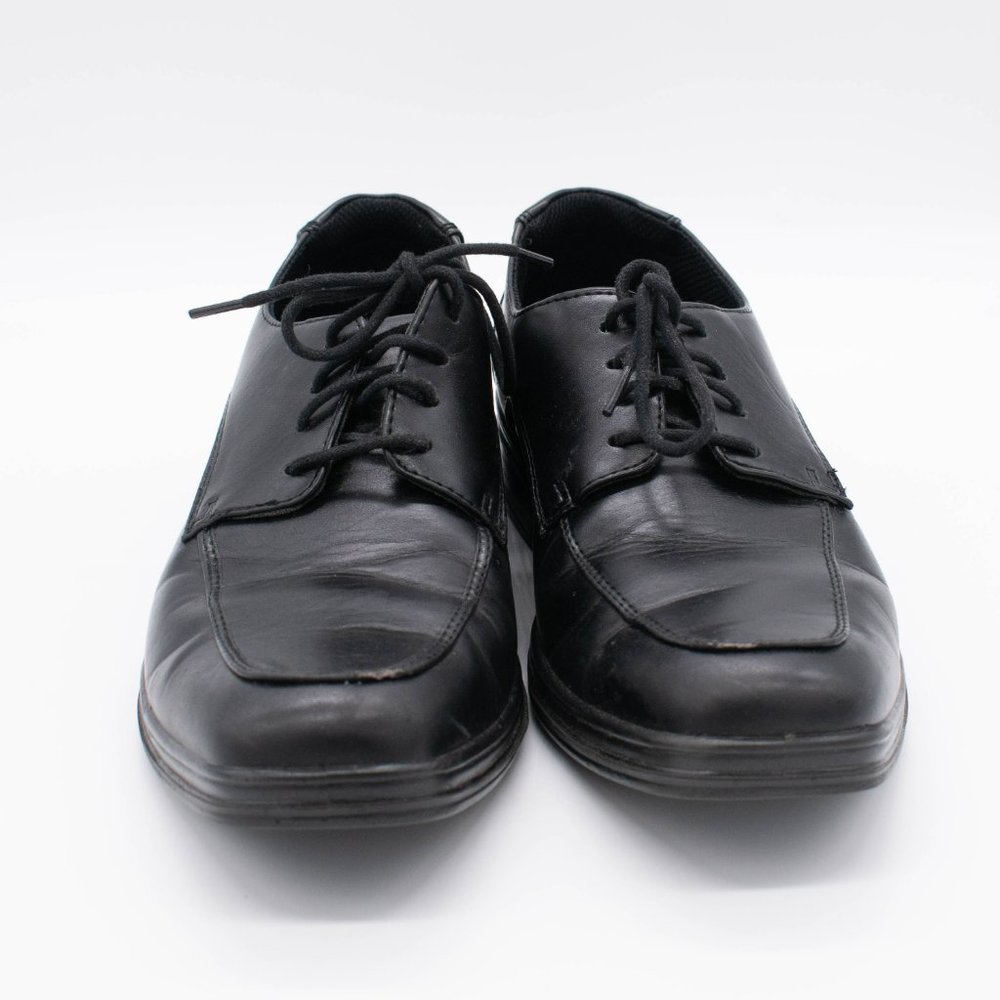 Deer‎ Stags Men's APT Memory Foam Dress Casual Comfort Oxford Black 8.5M - Picture 2 of 8